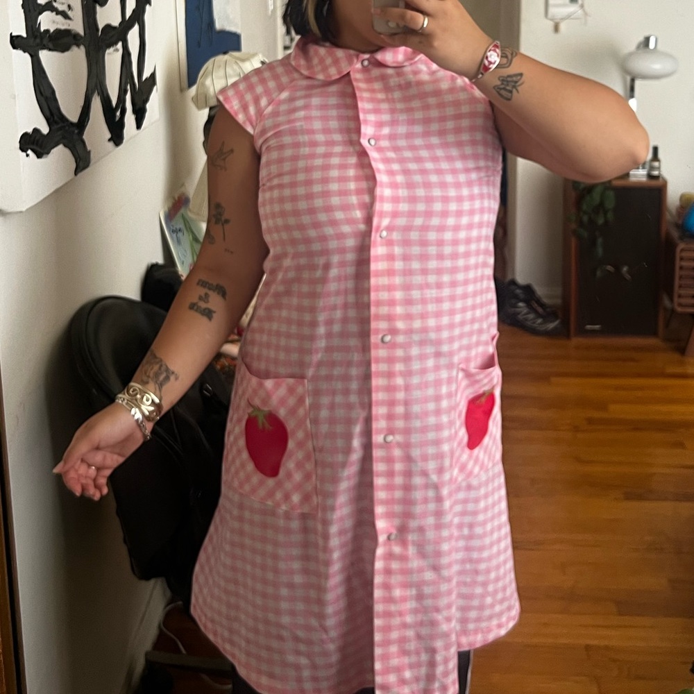 Vintage Strawberry Dress